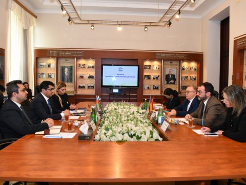 ADNSU ilə İspaniya universitetləri arasında əməkdaşlıq genişlənir