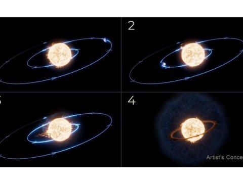 Yad planet ulduzun içərisində "ölüb"
