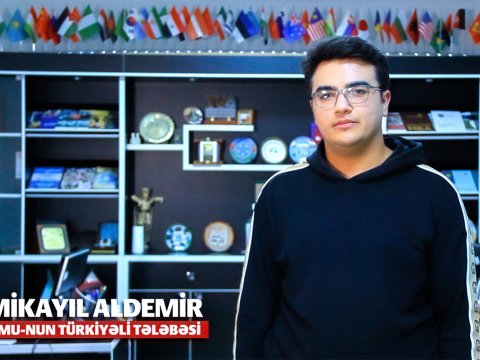 Türkiyəli tələbə: &ldquo;BMU-da ingiliscə təhsil imkanları mənim üçün cəlbedici oldu&rdquo;