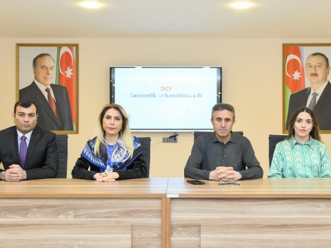 BMU-da &ldquo;Konstitusiya və Suverenlik İli&rdquo; nə həsr olunan praktik seminar