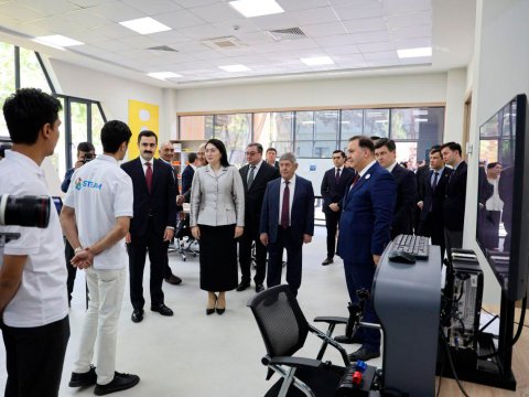 Özbəkistanda Azərbaycan təcrübəsi əsasında STEAM Mərkəzi açılıb