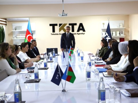 TKTA-da Akkreditasiya komissiyaları ilə görüş keçirilib