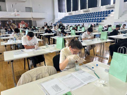 Respublika fənn olimpiadalarının biologiya fənni üzrə praktiki turu keçirilib