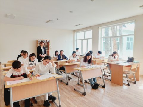 Olimpiadada 400-dən artıq şagird iştirak edib