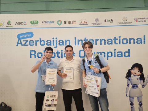 BMU tələbələri &ldquo;AIRO 2025&rdquo;də I yeri qazanıblar