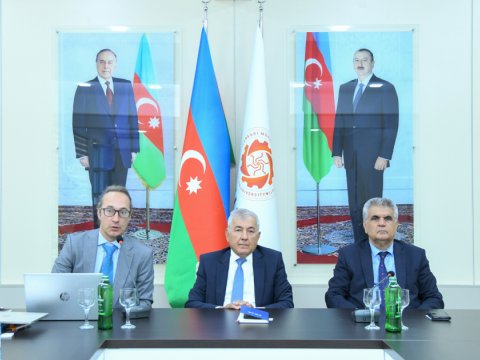 &ldquo;Springer Nature&rdquo; nəşriyyatının vitse-prezidenti BMU-da&nbsp;çıxış edib