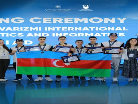 Məktəblilər Braziliyada keçirilən Olimpiadada 1 gümüş, 2 bürünc medal qazanıb