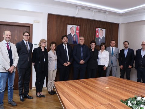Siena Əcnəbilər Universitetinin nümayəndə heyəti AzMİU-da olub