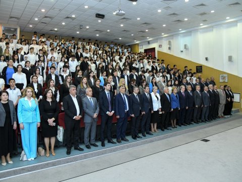 BMU-da Abşeron rayon məktəbliləri ilə görüş keçirilib