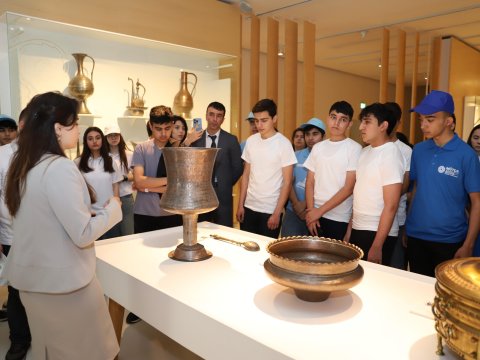 &ldquo;Zəkaların mübarizəsi&rdquo; olimpiadasının iştirakçıları ekskursiya olublar