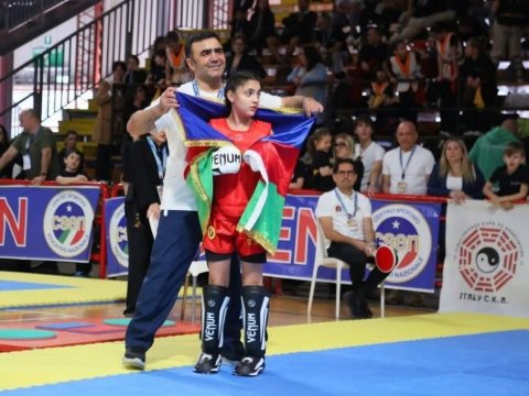 Prezidentin nəvəsi dünya çempionatında finala çıxdı