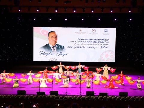 Bədii yaradıcılıq müsabiqə-festivalının konserti keçirilib