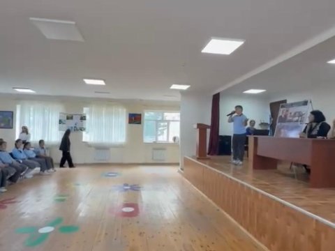 Monitorinq öncəsi şagirdlərdən maraqlı təşəbbüs - VİDEO 