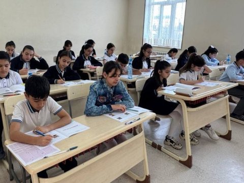 Naxçıvanda VI sinif şagirdləri üçün monitorinq keçirilib