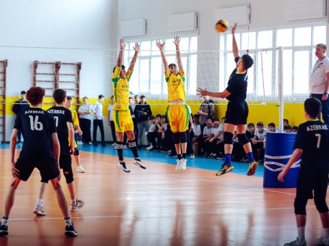 Məktəblilər arasında voleybol üzrə respublika birinciliyi keçirilib