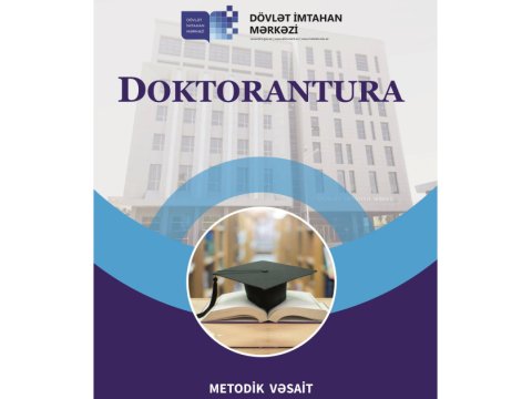 “Doktorantura” adlı metodik vəsait dərc edilib