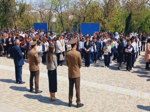 FHN məktəblərdə mülki müdafiə tədbirləri keçirib - VİDEO