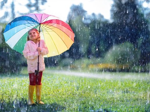 Bəzi rayonlarda leysan yağır - FAKTİKİ HAVA