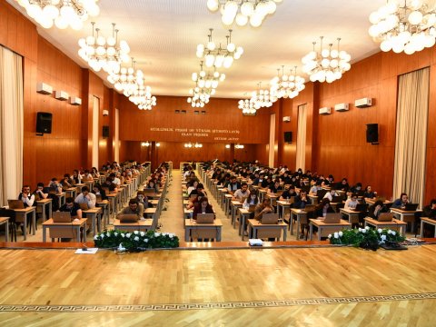 ADNSU doktorantura səviyyəsində sınaq imtahanı keçirib