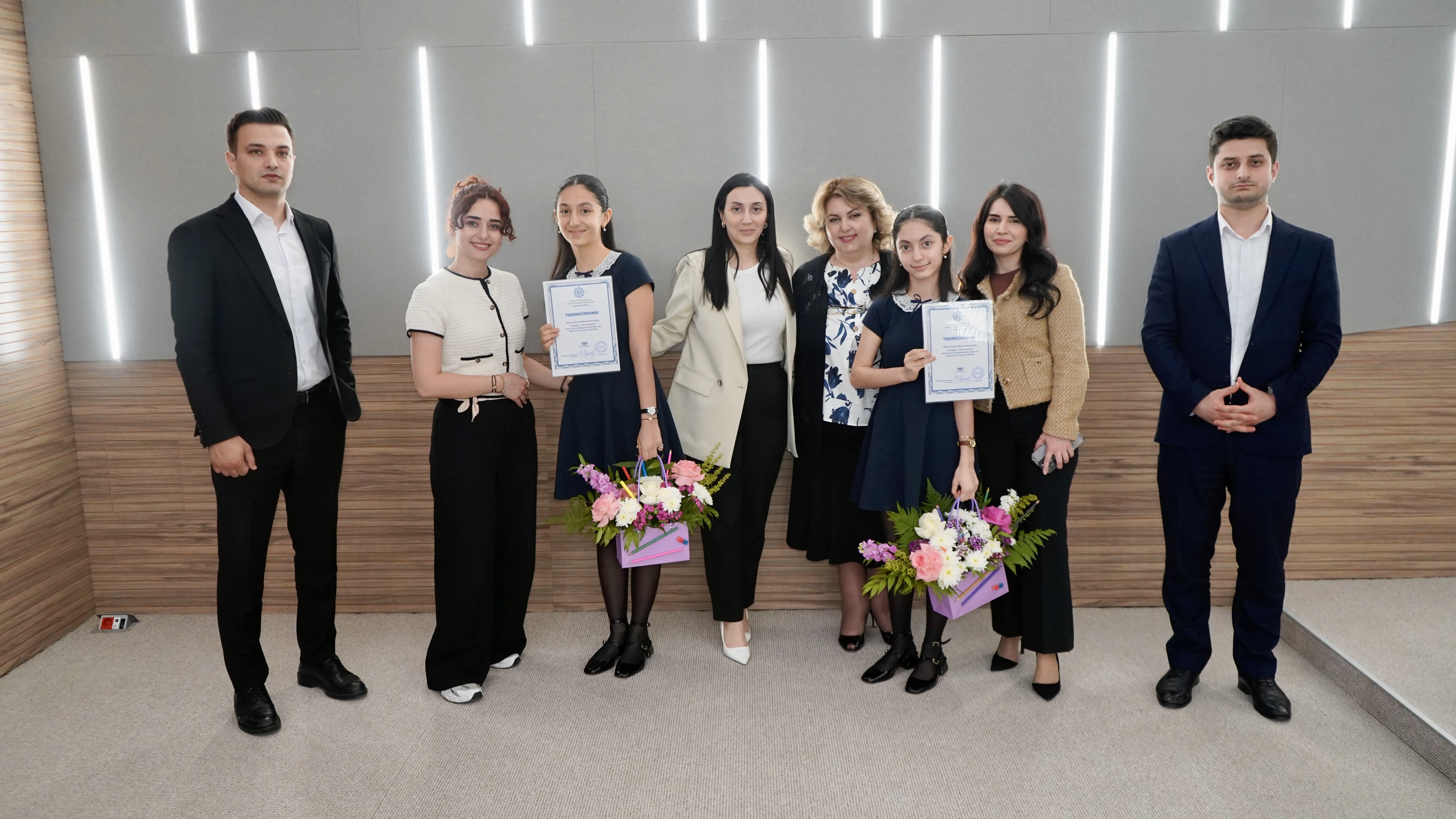 Müsabiqə iştirakçıları ilə görüş keçirilib