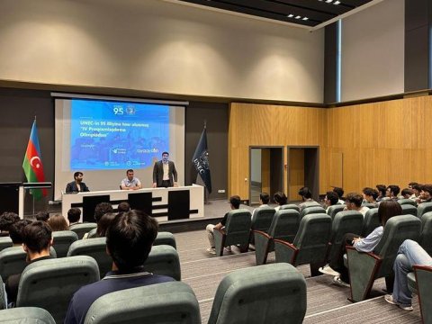 UNEC-də IV Proqramlaşdırma Olimpiadası keçirilib
