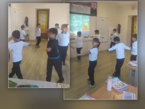 Bakıda müəllim 1-ci sinif şagirdinin ağzına skoç vurdu - araşdırma APARILIR