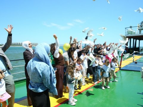 &ldquo;Mən qəhrəman övladıyam&rdquo; devizi ilə şəhid övladları&nbsp;üçün gəzinti təşkil olunub