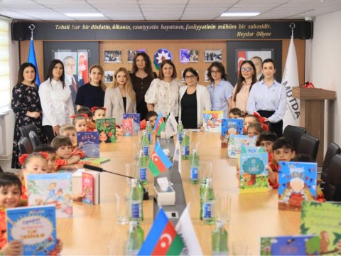 Balacalar MÜTDA-nın qonağı olublar - FOTOLAR