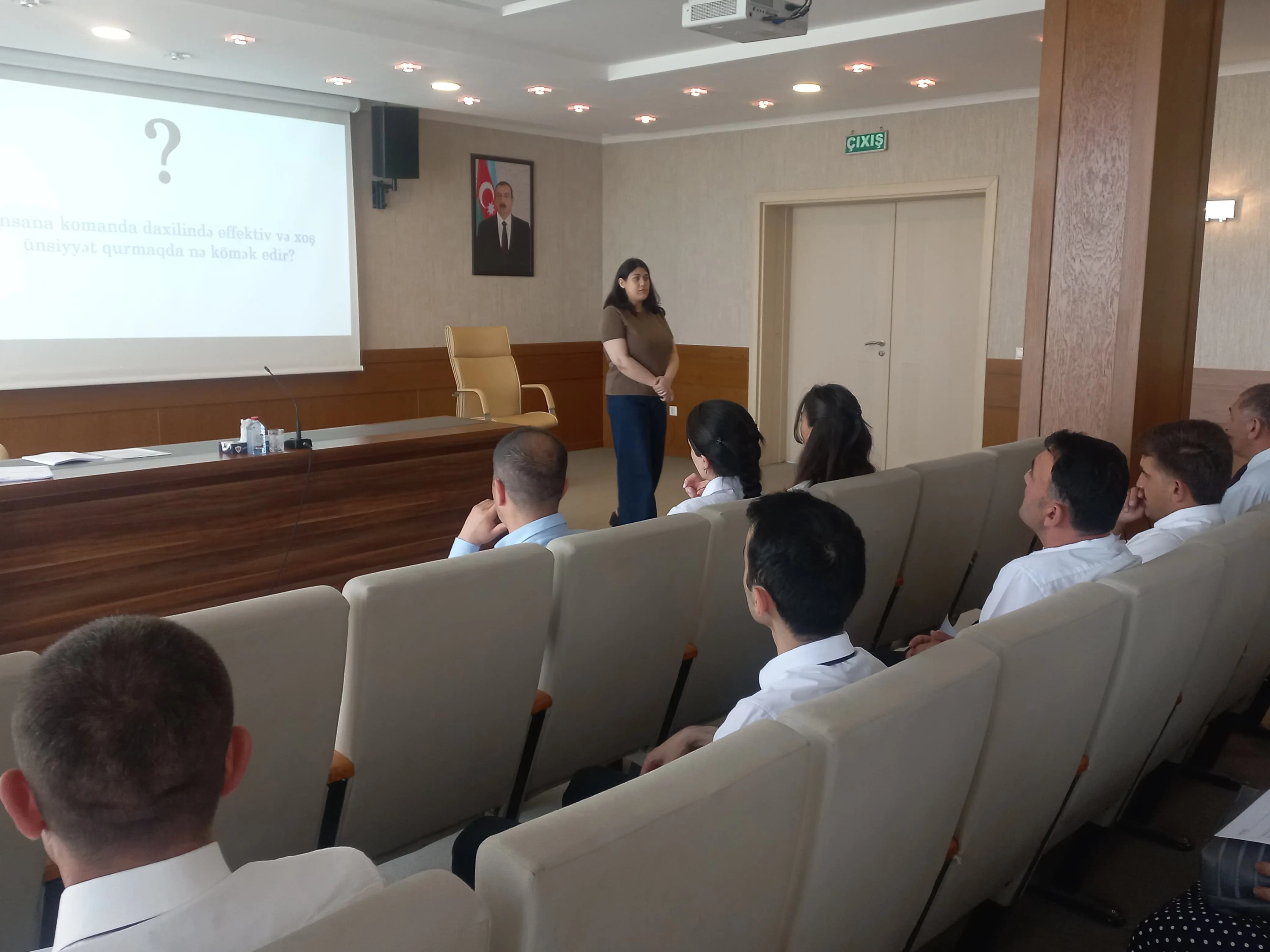 Regionlarda dövlət qulluqçuları üçün növbəti təlim