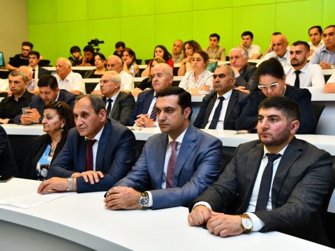 ADNSU-da laboratoriya açılışı olub