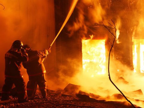 Sabirabadda yanğın nəticəsində 2 azyaşlı ölüb