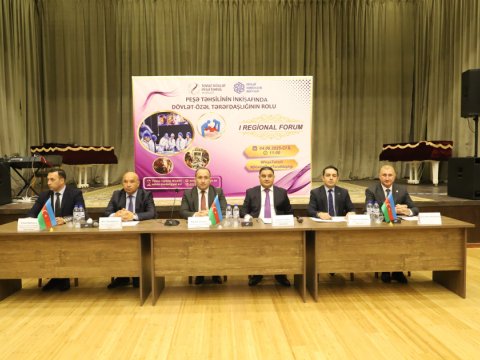 Tovuzda peşə təhsili ilə bağlı birinci regional forum keçirilib