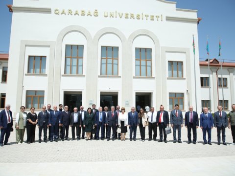 Qarabağ Universitetində AMEA Rəyasət Heyətinin iclası keçirilib