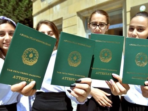 Attestatlar bu tarixdə VERİLƏCƏK