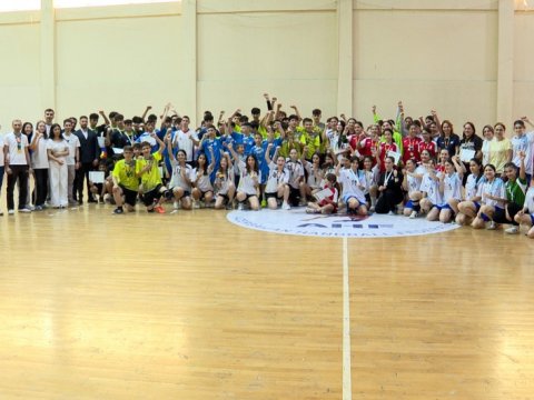 Həndbol üzrə yeniyetmələr arasında ölkə birinciliyinə yekun vurulub