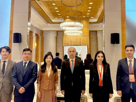 Elm və təhsil naziri "Huawei" şirkətinin rəhbər heyəti ilə görüşüb