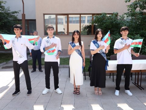 İşğaldan azad edilən bölgələrdə məzun həyəcanı