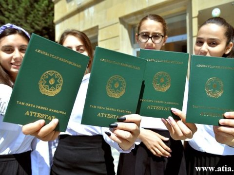 Buraxılış imtahanında iştirak edən və attestat alan şagirdlərin SAYI