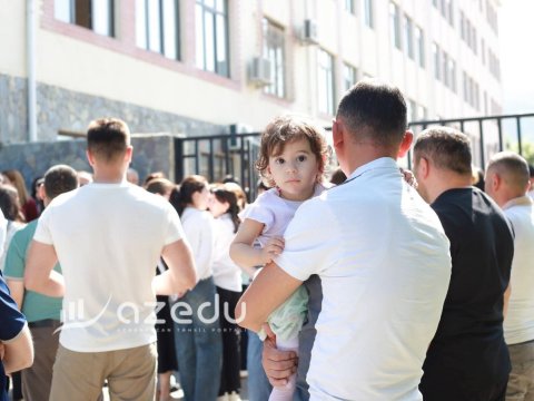 Müəllimlərin sertifikasiya həyəcanı: Şəki-Zaqatala regionundan GÖRÜNTÜLƏR