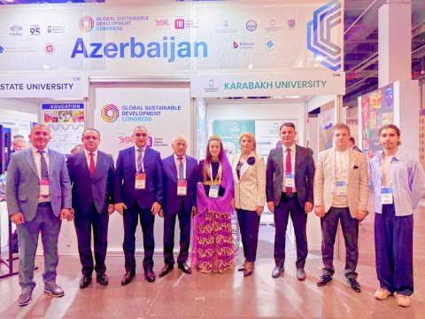 BMU &ldquo;Qlobal Dayanıqlı İnkişaf Konqresi&rdquo;ndə təmsil olunur
