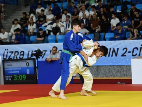 Yeniyetmə cüdoçular arasında yarış keçirilib