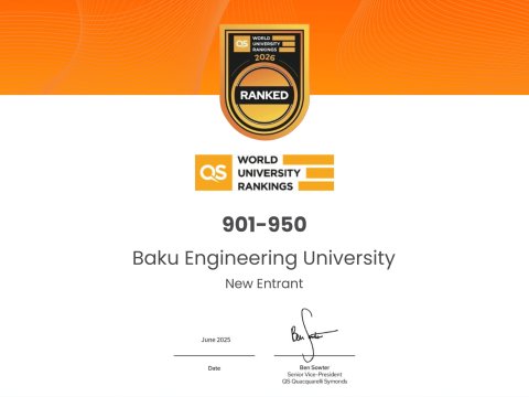 BMU dünyanın 1000 ən yaxşı universiteti sırasına daxil olub