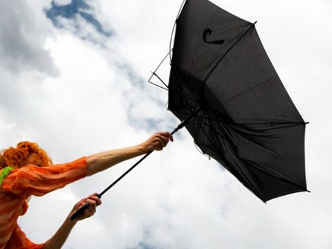 Bakıda külək gücləndi - FAKTİKİ HAVA