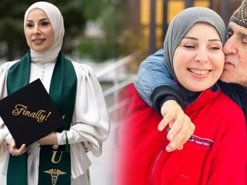 Alim Qasımovun qızı məzun oldu