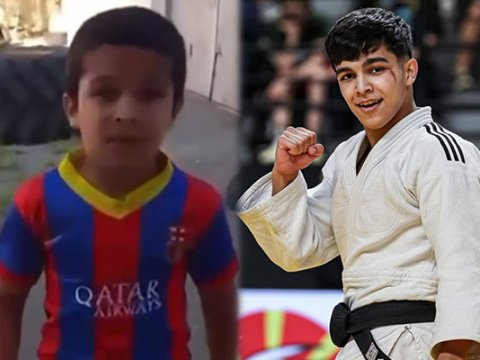 Avropa çempionu olacağına söz vermişdi... - Sözünü tutdu! - Video