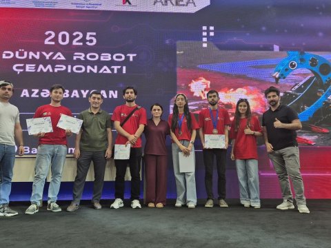 AzMİU tələbələri Dünya Robot Çempionatının Azərbaycan finalında uğur qazanıblar