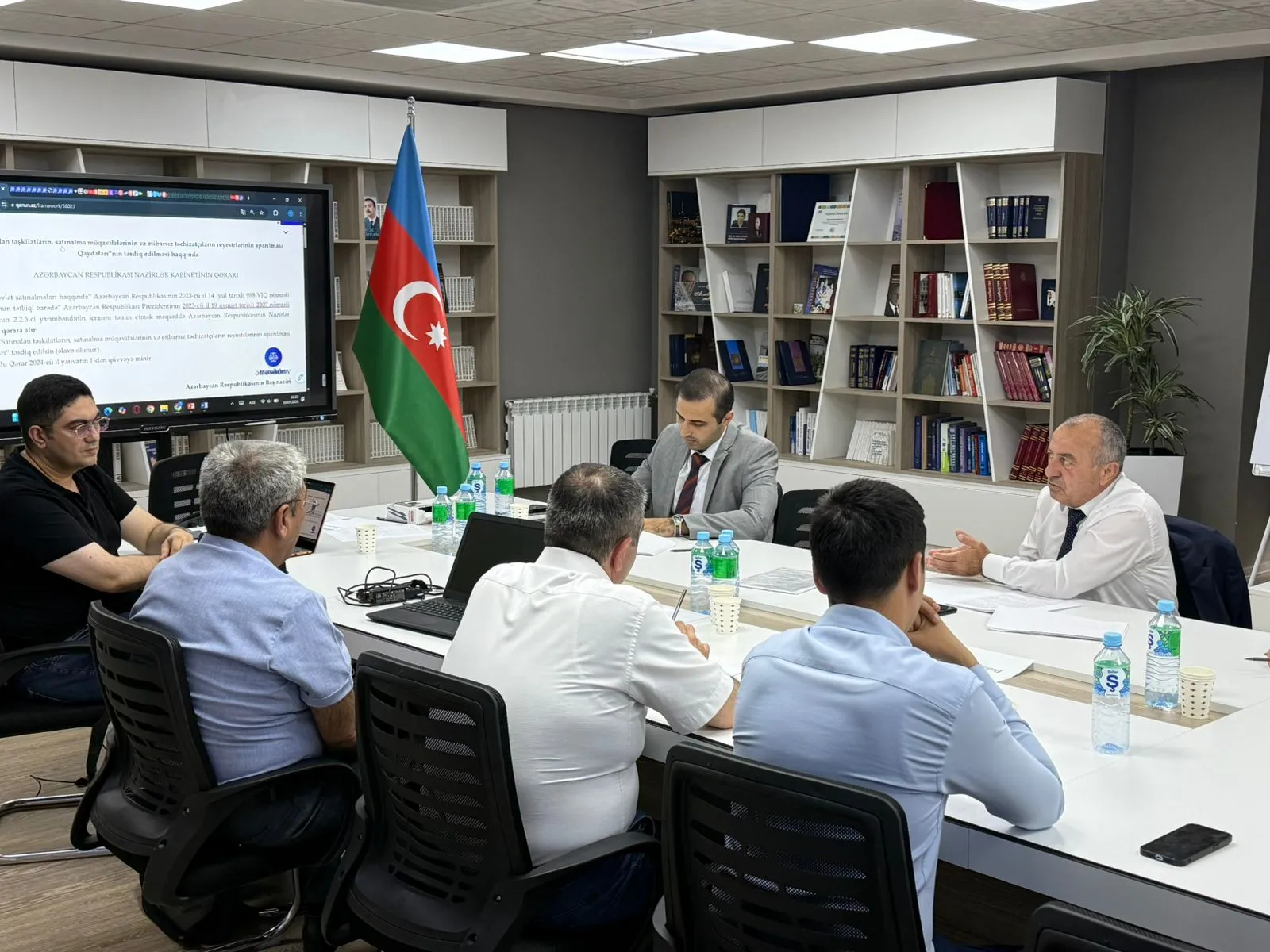 “Dövlət satınalmaları ilə bağlı yeniliklər” mövzusunda təlim