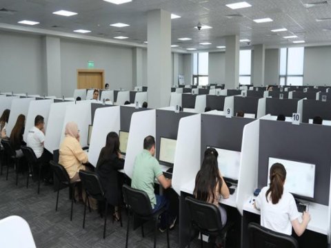 Ədliyyə orqanlarına qulluğa qəbulla bağlı test imtahanı keçirilib - FOTOLENT