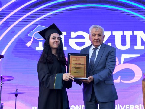 Bakı Mühəndislik Universitetinin 2025-ci il üzrə birincisi