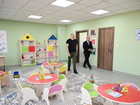 Ağdam şəhərində 1 nömrəli körpələr evi-uşaq bağçası istifadəyə verilib